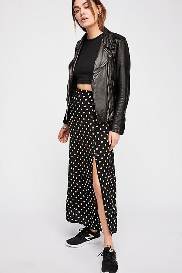 Retro Love Midi Skirt By Free People